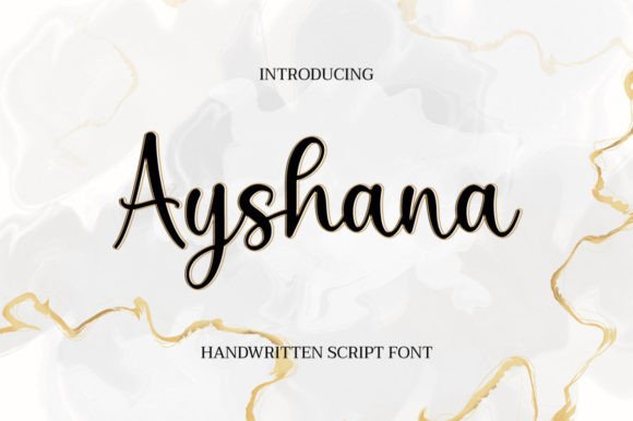 Ayshana: A Timeless Handwritten Font for Digital Branding