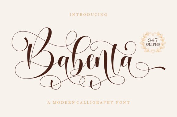 Babenta: A Handwritten Font That Elevates Digital Branding