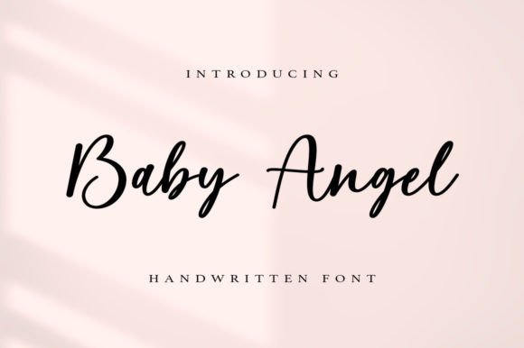 Baby Angel: A Thoughtful Script Font for Editorial Warmth