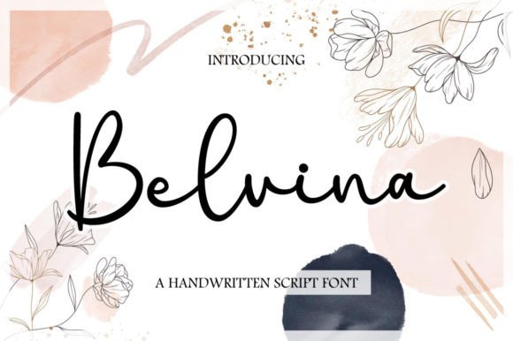 Belvina: A Handwritten Font That Feels Human on Every Screen
