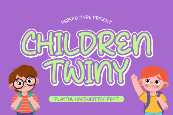 Children Twiny: A Playful Handwritten Font for Warm, Human Branding