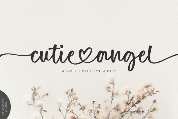 Cutie Angel: A Romantic Script Typeface for Scroll-Stopping Campaigns