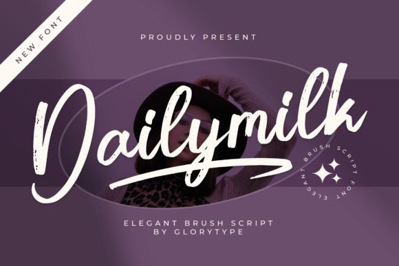 Dailymilk: An Elegant Brush Script Font for Real Branding Work