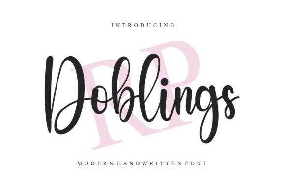 Doblings: A Handwritten Font That Feels Like a Quiet Conversation