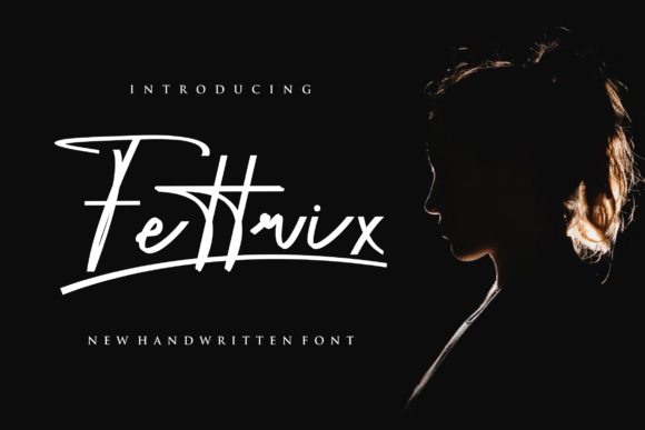 Fettrix: A Natural Handwritten Font for Authentic Branding