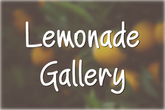 Lemonade Gallery: A Handwritten Font That Feels Human on Screen