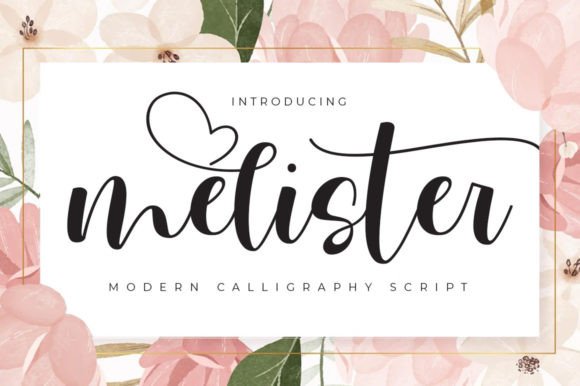 Melister Handwritten Font for Crafters & Sellers