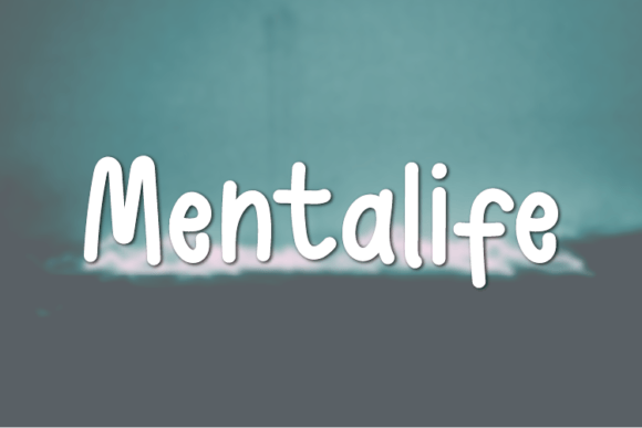 Mentalife: A Thoughtful Handwritten Typeface for Editorial Calm