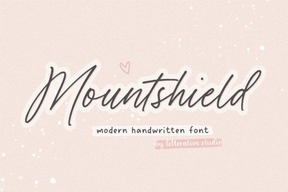 Mountshield: A Premium Script Font for Authentic Branding