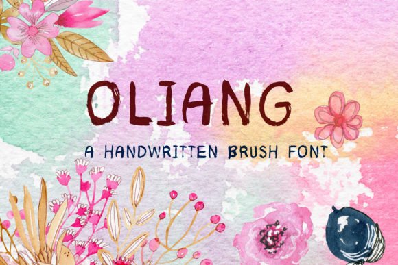 Oliang: A Handwritten Brush Font That Feels Like a Real Design Choice