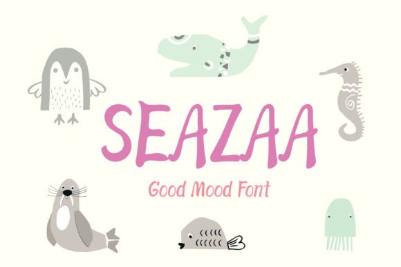 Seazaa: A Handwritten Font That Feels Like a Smile
