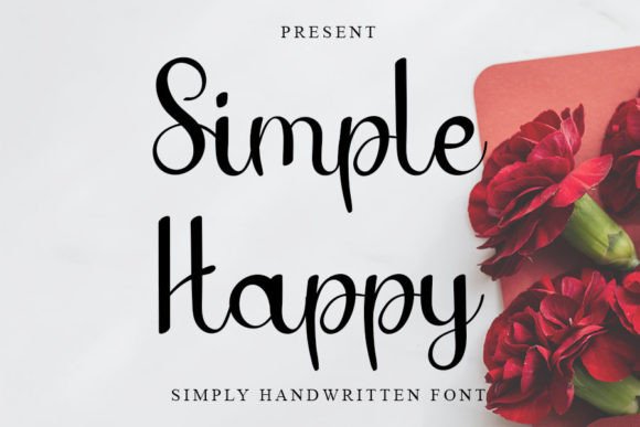 Simply Happy: A Handwritten Font That Builds Brand Joy