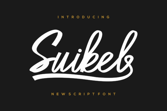 Suikel: A Handwritten Font That Feels Like Real Ink on Paper