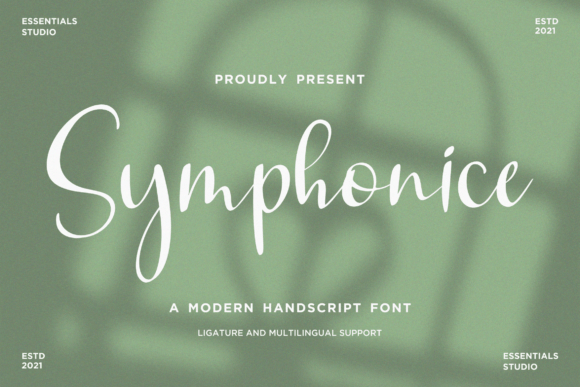Symphonice: A Premium Script Font That Elevates Real Small Business Branding