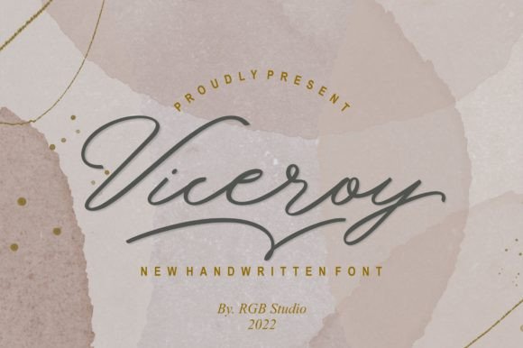 Viceroy Font: A Stylish Script for Real Business Branding